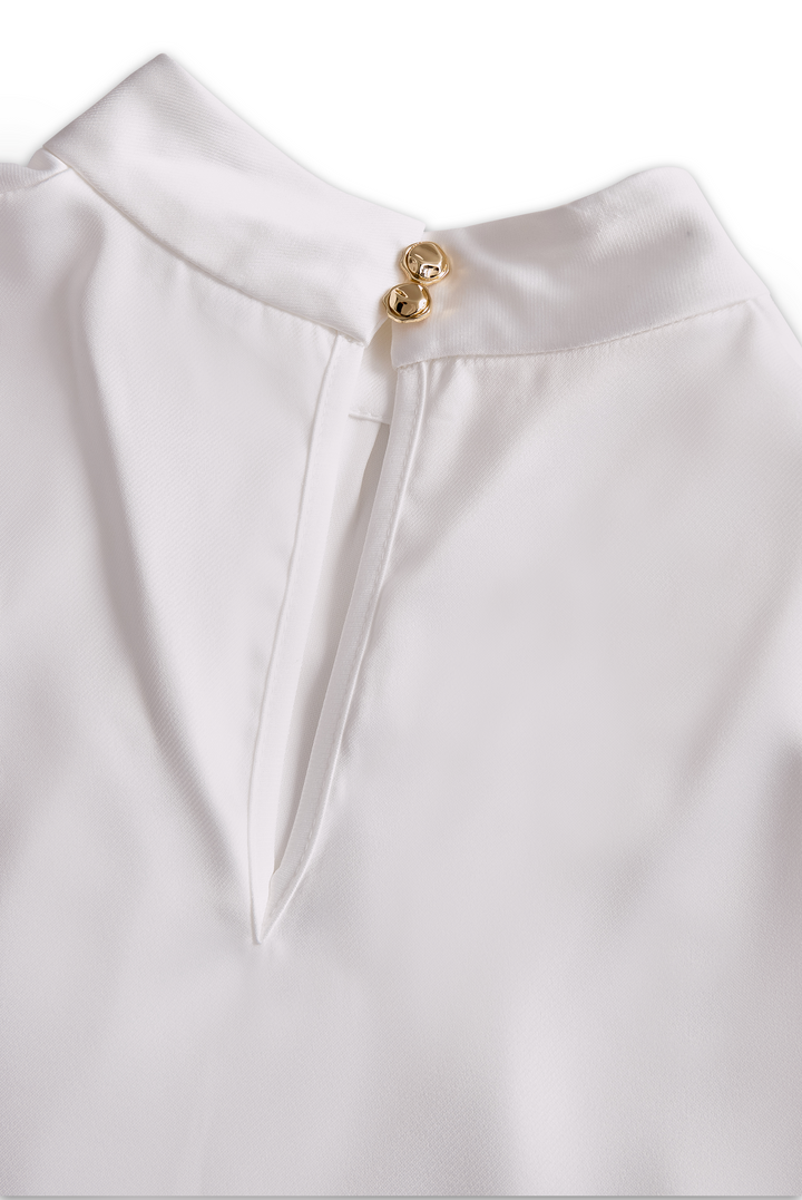 Mila Milano™ | Sophisticated Pleated Blouse