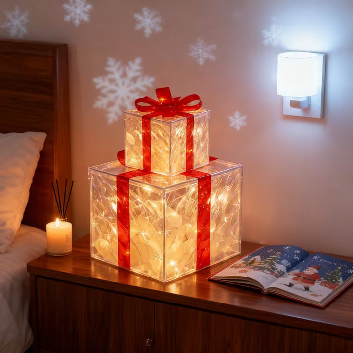 Mila Milano™  |  Scatole Regalo Natalizie Illuminate