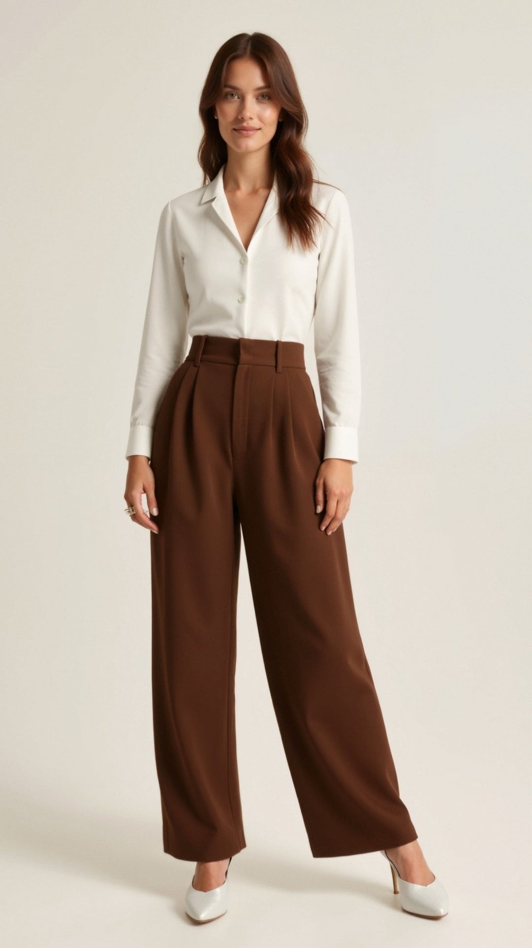 Emma Wide-Leg Trousers