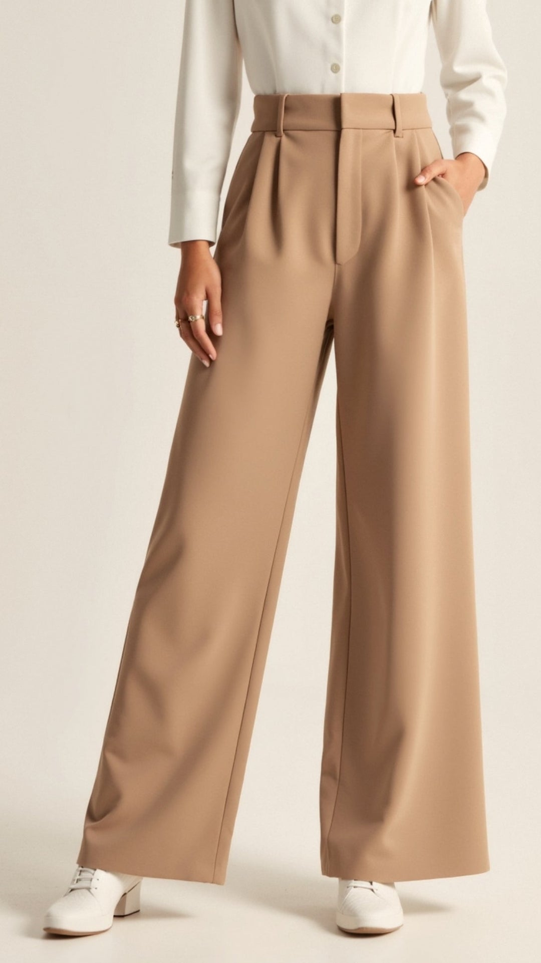 Emma Wide-Leg Trousers