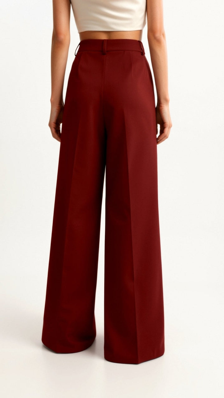 Hazel Wide-Leg Trousers