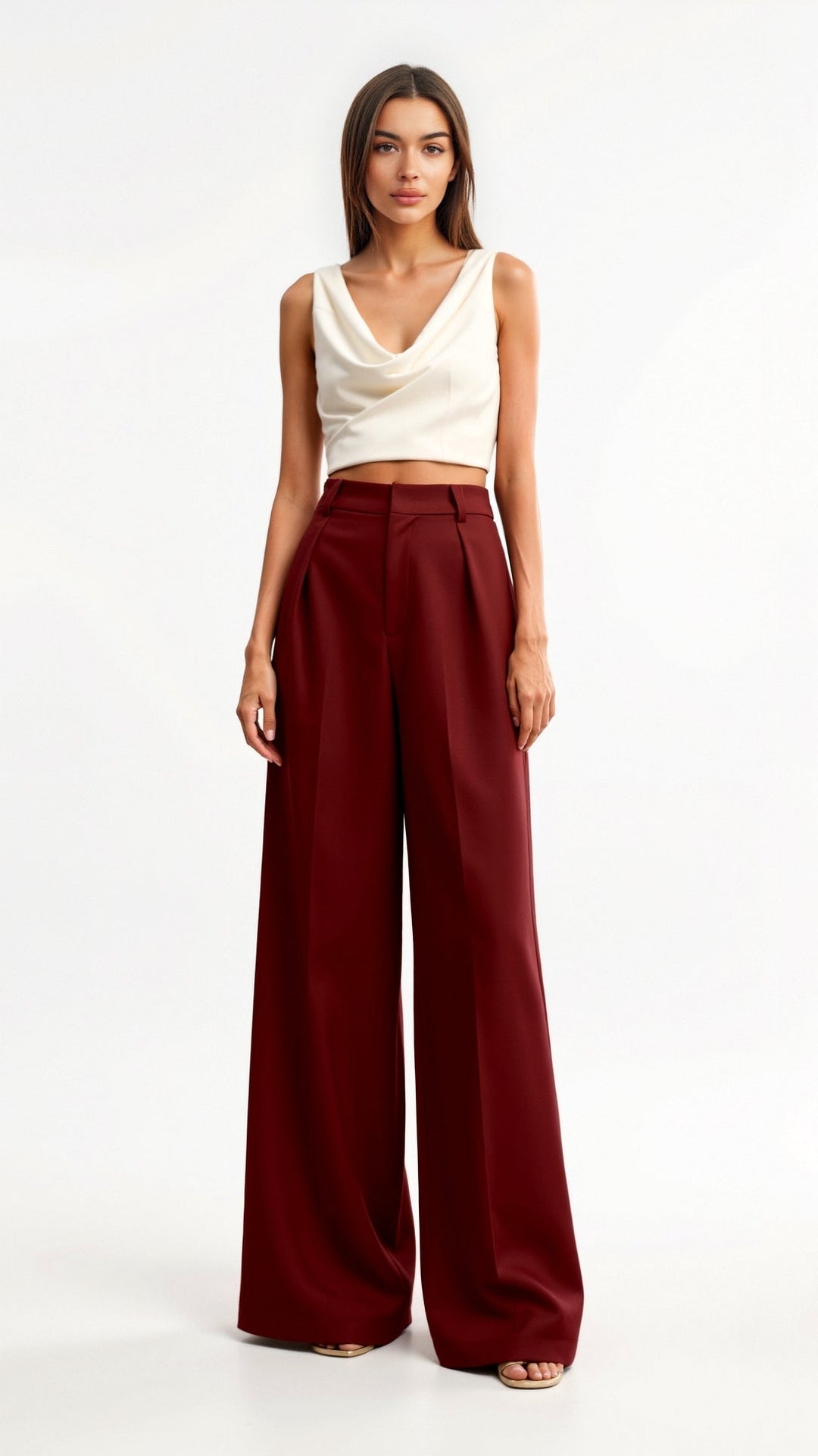 Hazel Wide-Leg Trousers
