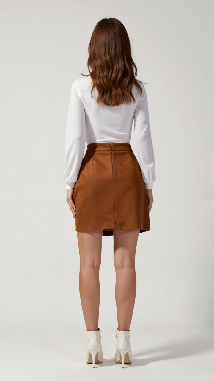 Hope Buttoned Skirt