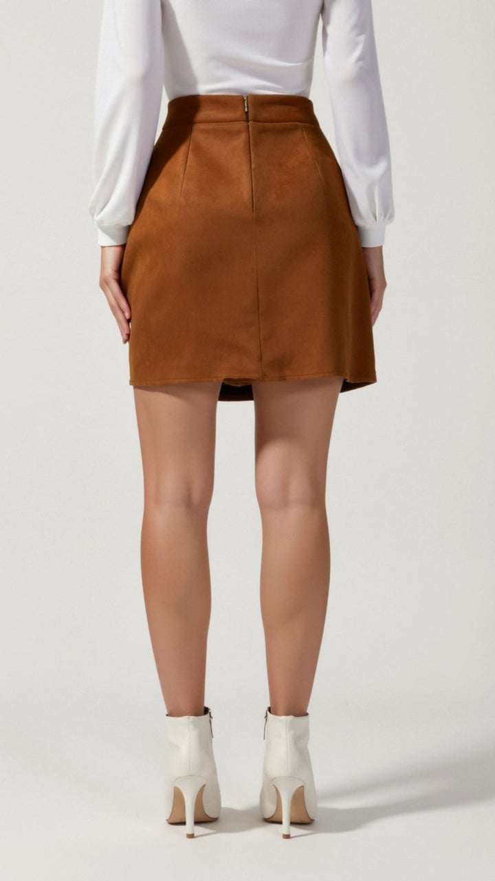 Hope Buttoned Skirt