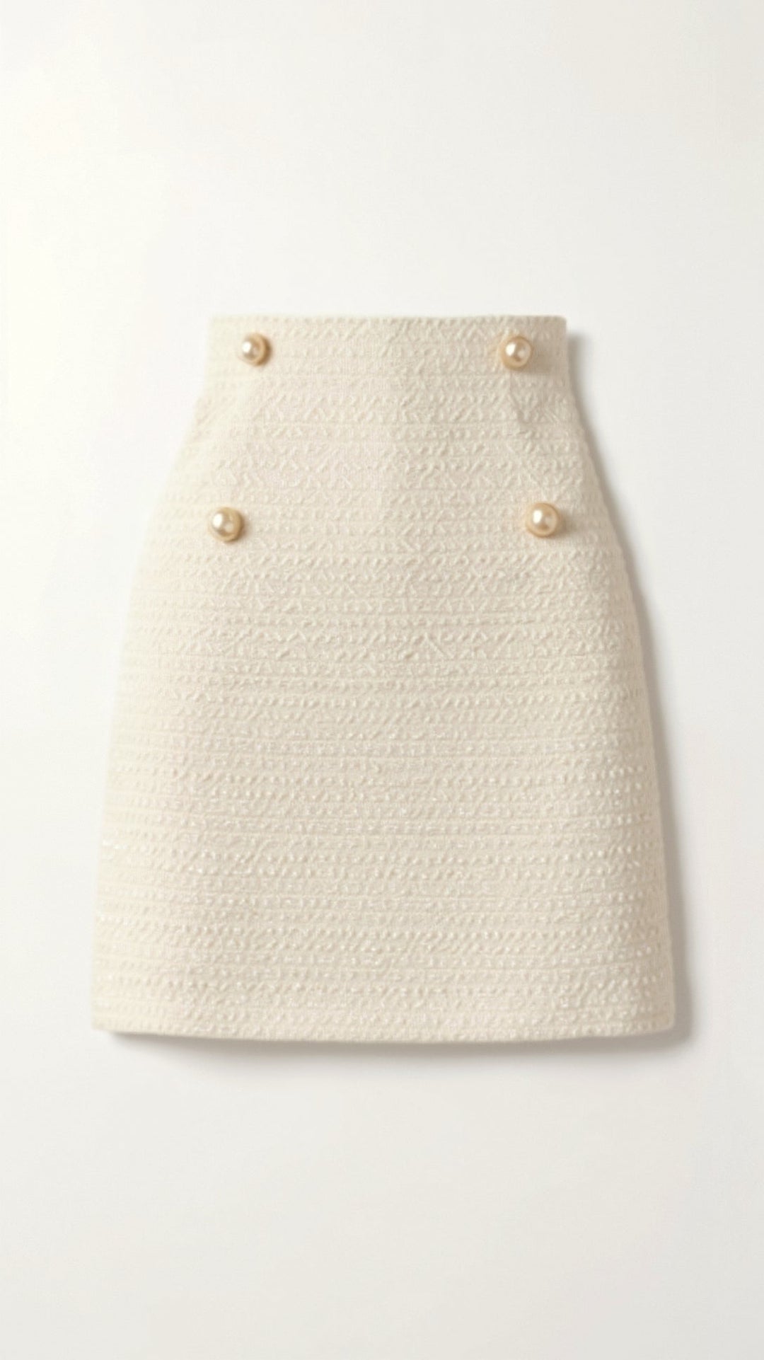 Isla White Skirt