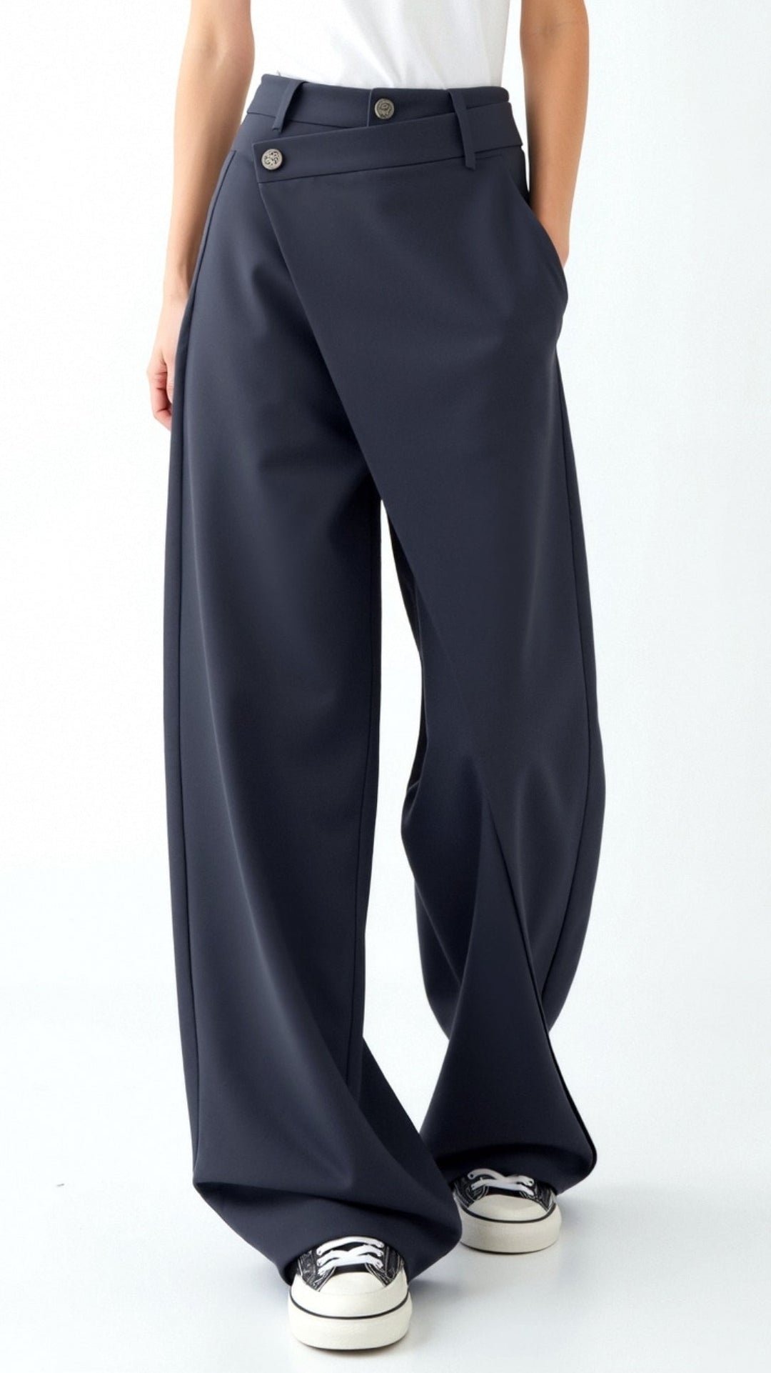 Jean Asymmetrical Trousers