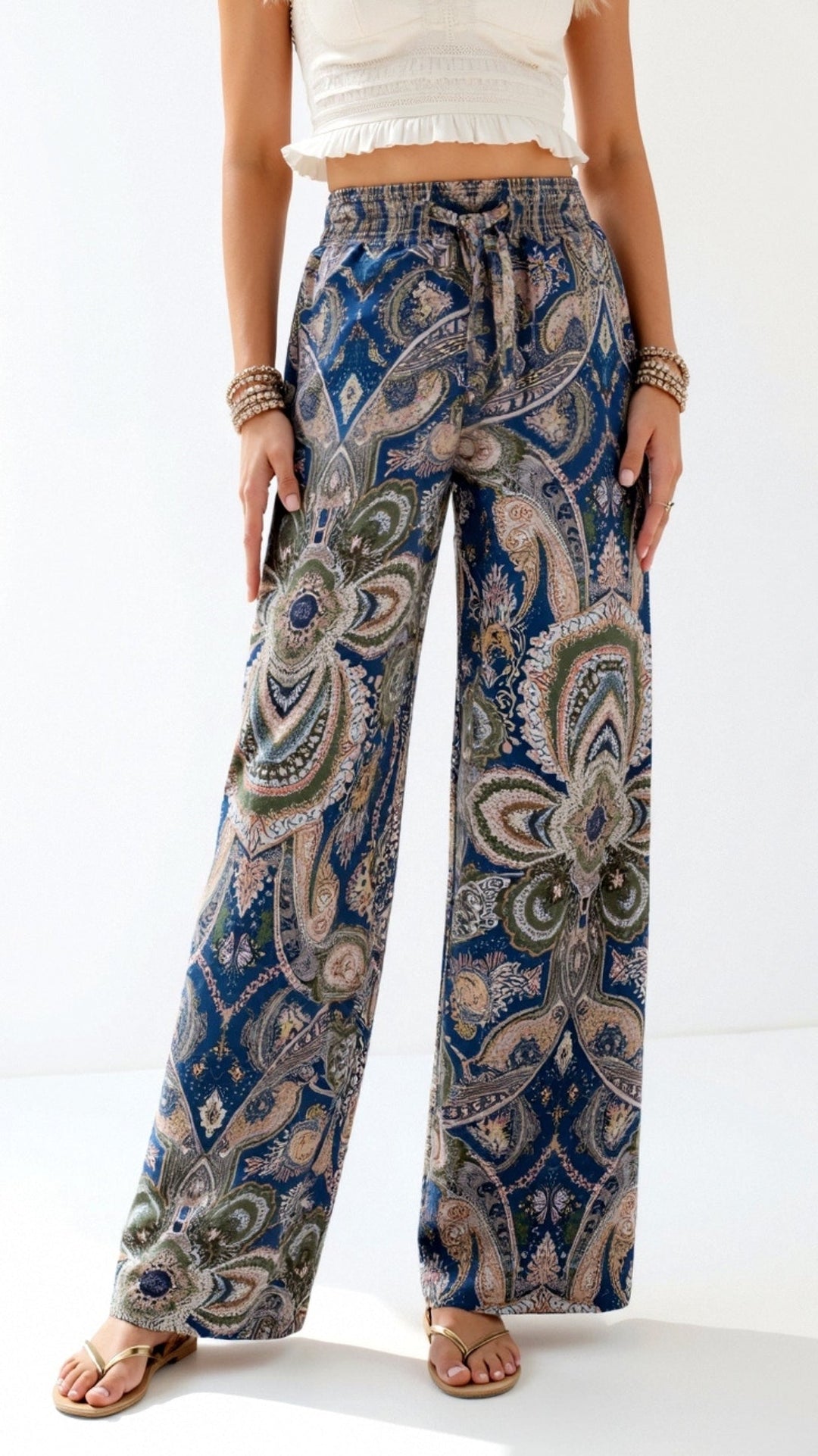 Pam Paisley Pants